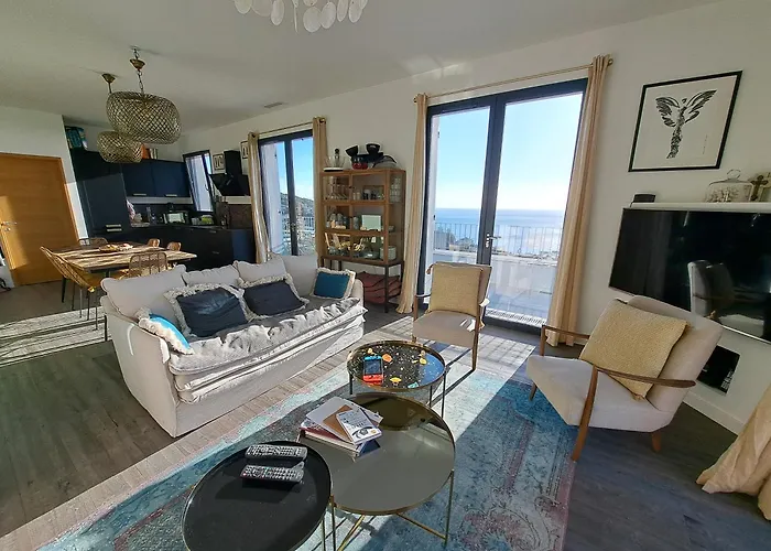 Casa Lunga, 8 Pax, Clim, Vue Mer, Piscine 别墅 布伦德